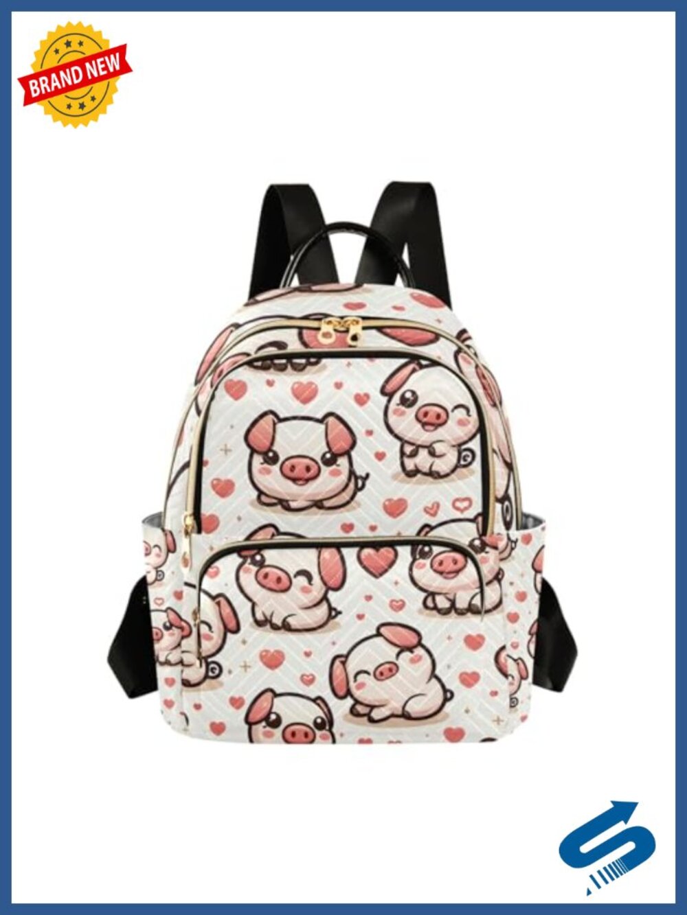 Polyester Backpack Purse for Women Lightweight Travel Daypack